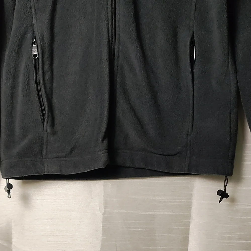 Columbia Charcoal Fleece Jacket with Embroidered‎ Logos